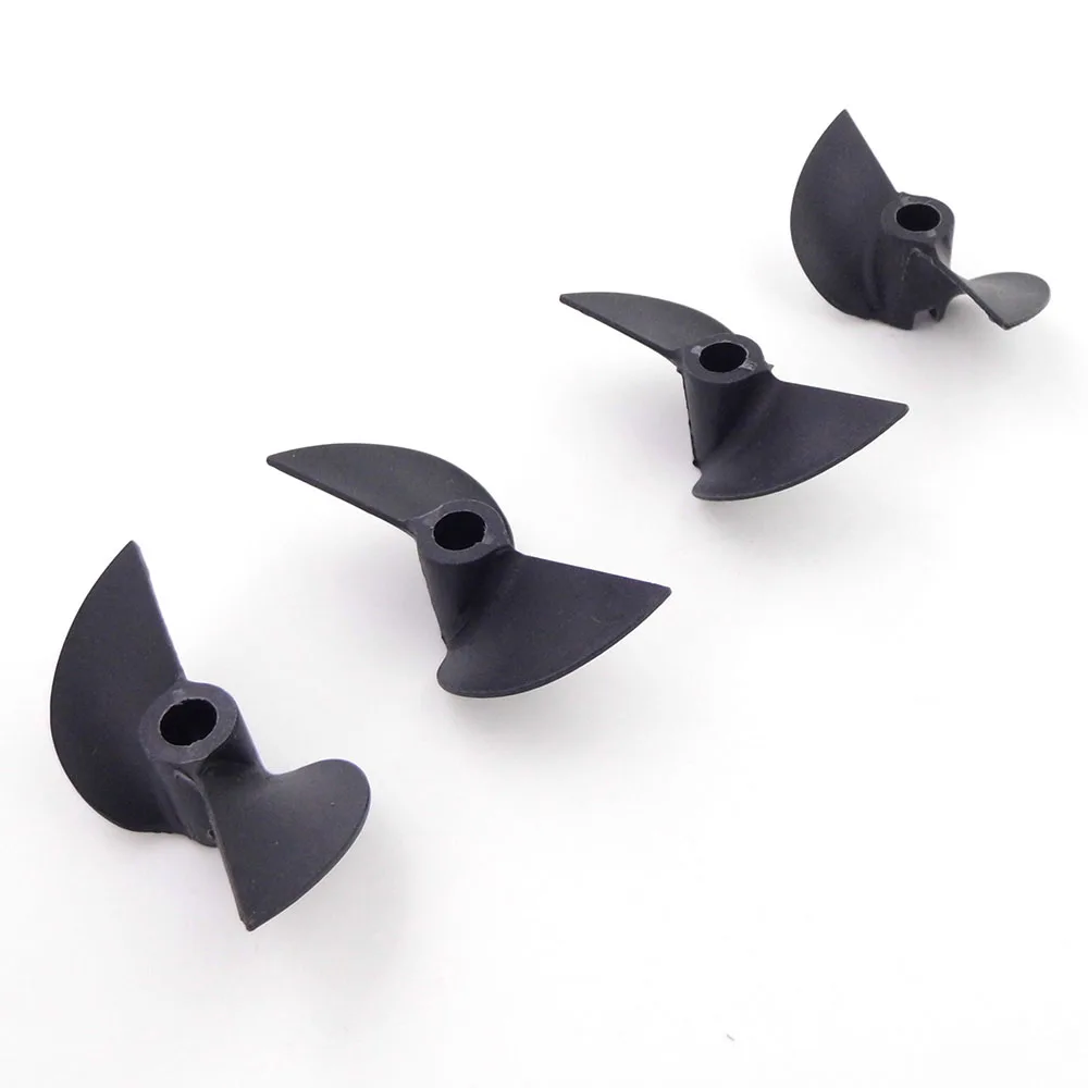 2PC 2-blades Nylon Propeller Prop 40mm 42mm 4.76mm 3/16\