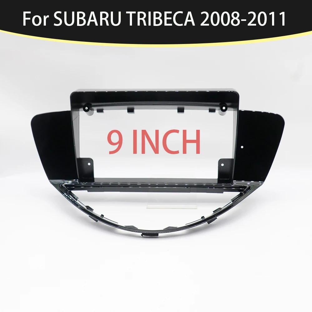 Car Accessories 9Inch Fascia for SUBARU TRIBECA 2008-2011 Radio Stereo Android Player 2Din Head Unit Panel Dash Install Frame