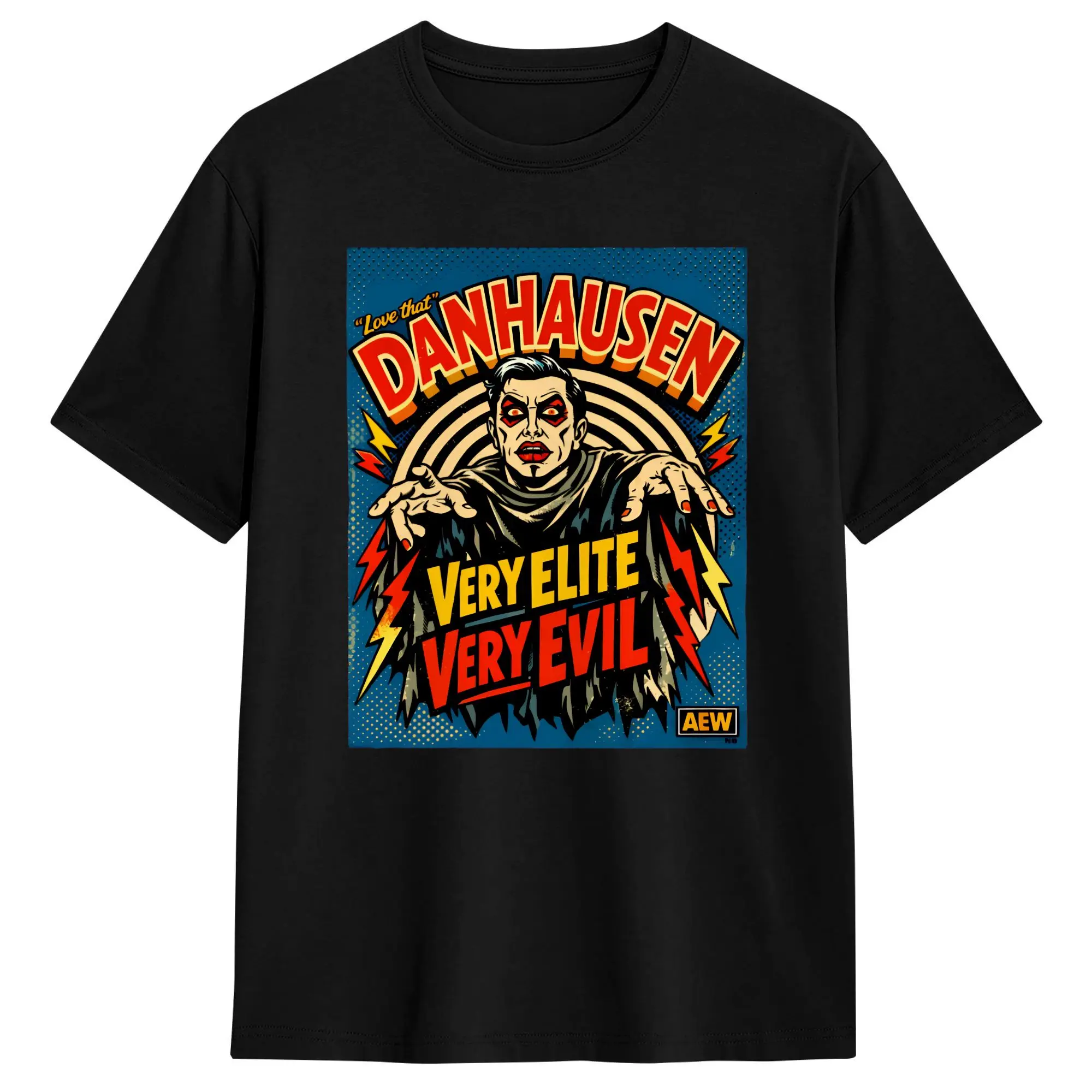 

Danhausen Wrestling AEW T-Shirt Summer Cotton T Shirts For Men's Fashion Casual Tshirt Short Sleeve Y2K Retro Clothing