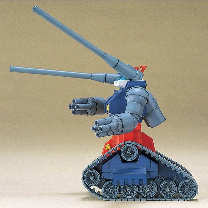 Bandai ต้นฉบับกันดั้มโมเดลอะนิเมะ HGUC 1/144 RX-75-4 Guntank Action Figures ของเล่นสะสมของขวัญสําหรับเด็ก