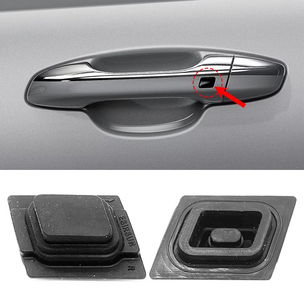 Left Right Front Door Exterior Car Door Handle Small Button Switch for KIA Sportage 2016-2021 82651D9710 82661-D9710 Accessories