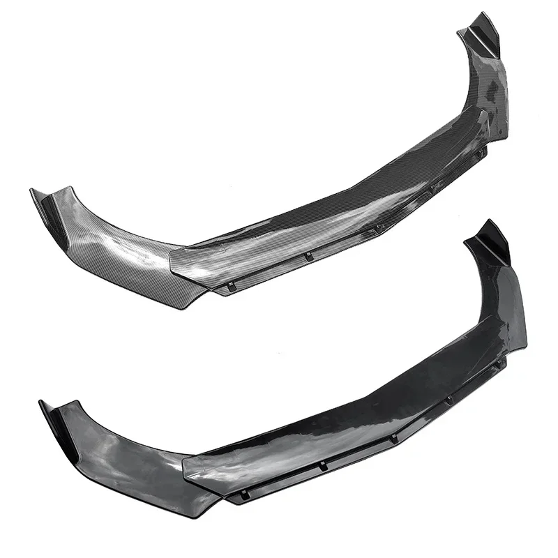 High Quality Front Side Skirt Splitter Carbon Painting Bumper Spoiler Lip Body Kit Accessories