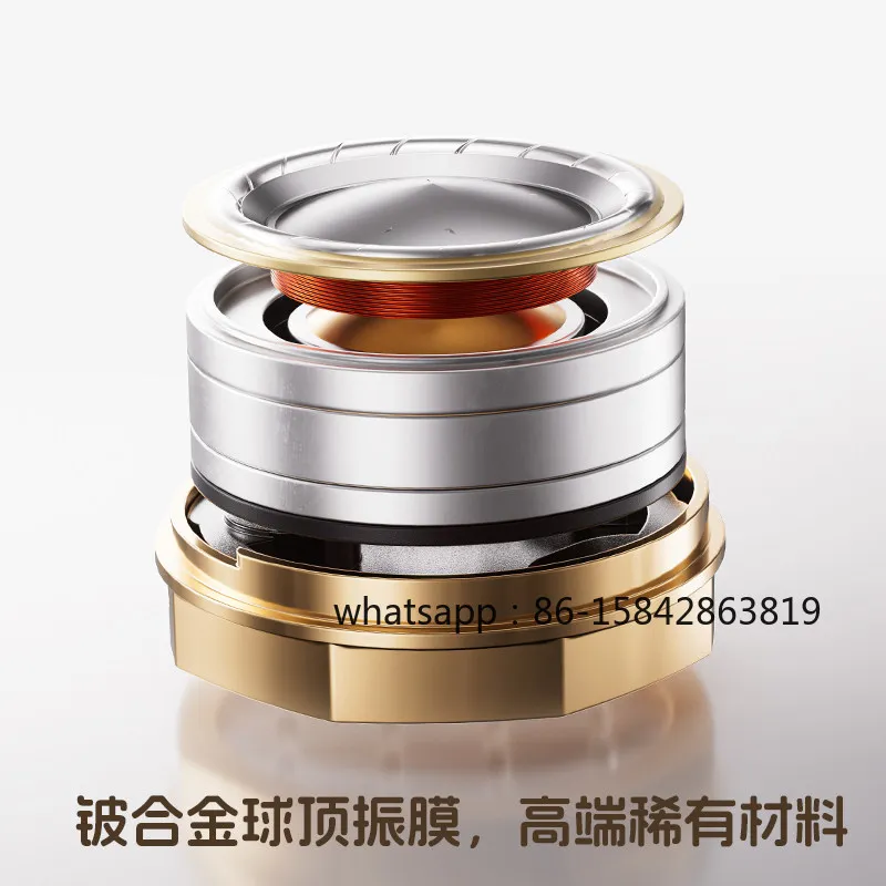 Beryllium Metal Diaphragm Dynamic Driver in-ear Headphones, HiFi Audiophile Earbuds