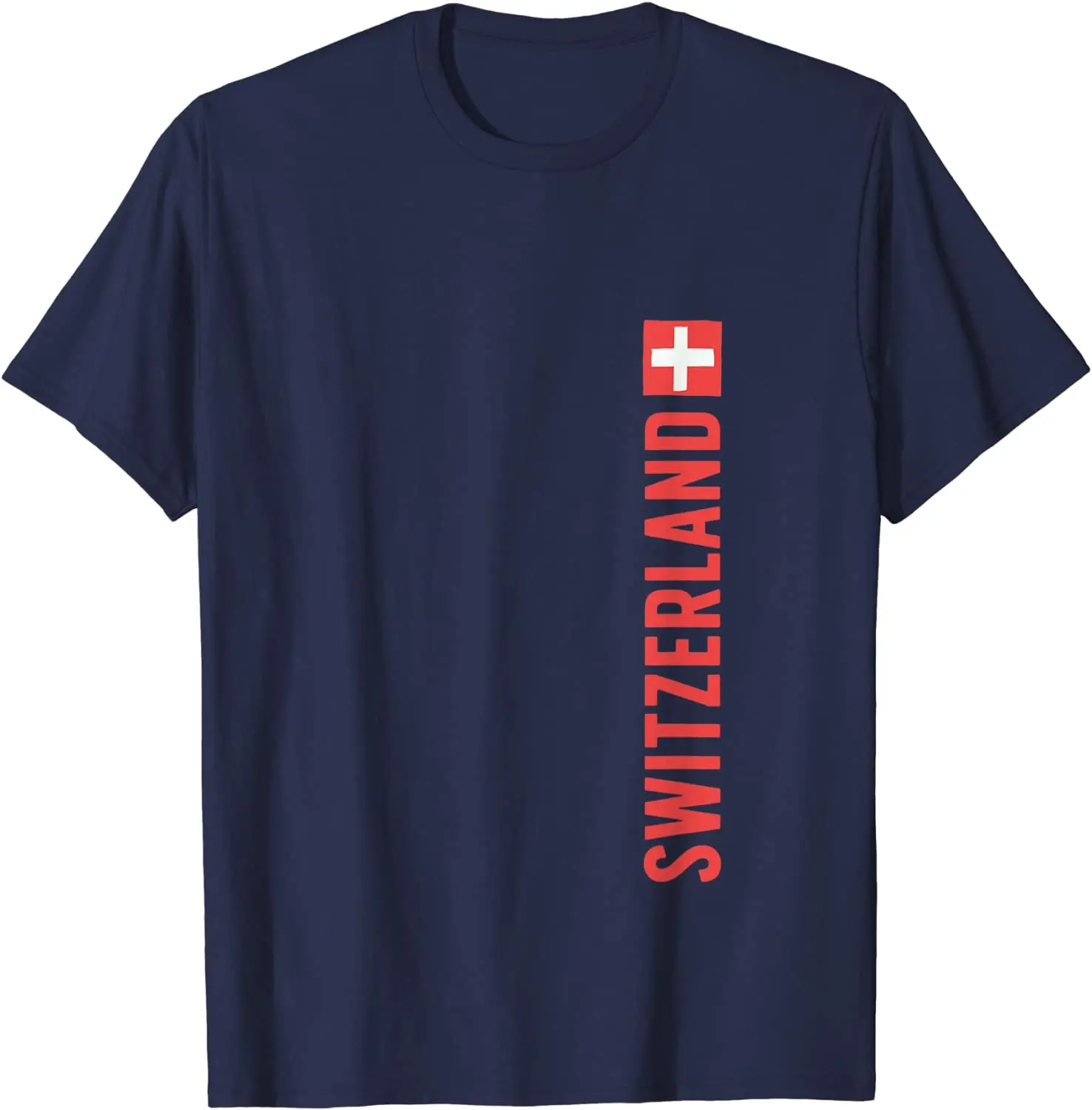 Swiss Switzerland Flag Pride Roots Men T-Shirt Short Sleeve Casual 100% Cotton Shirts