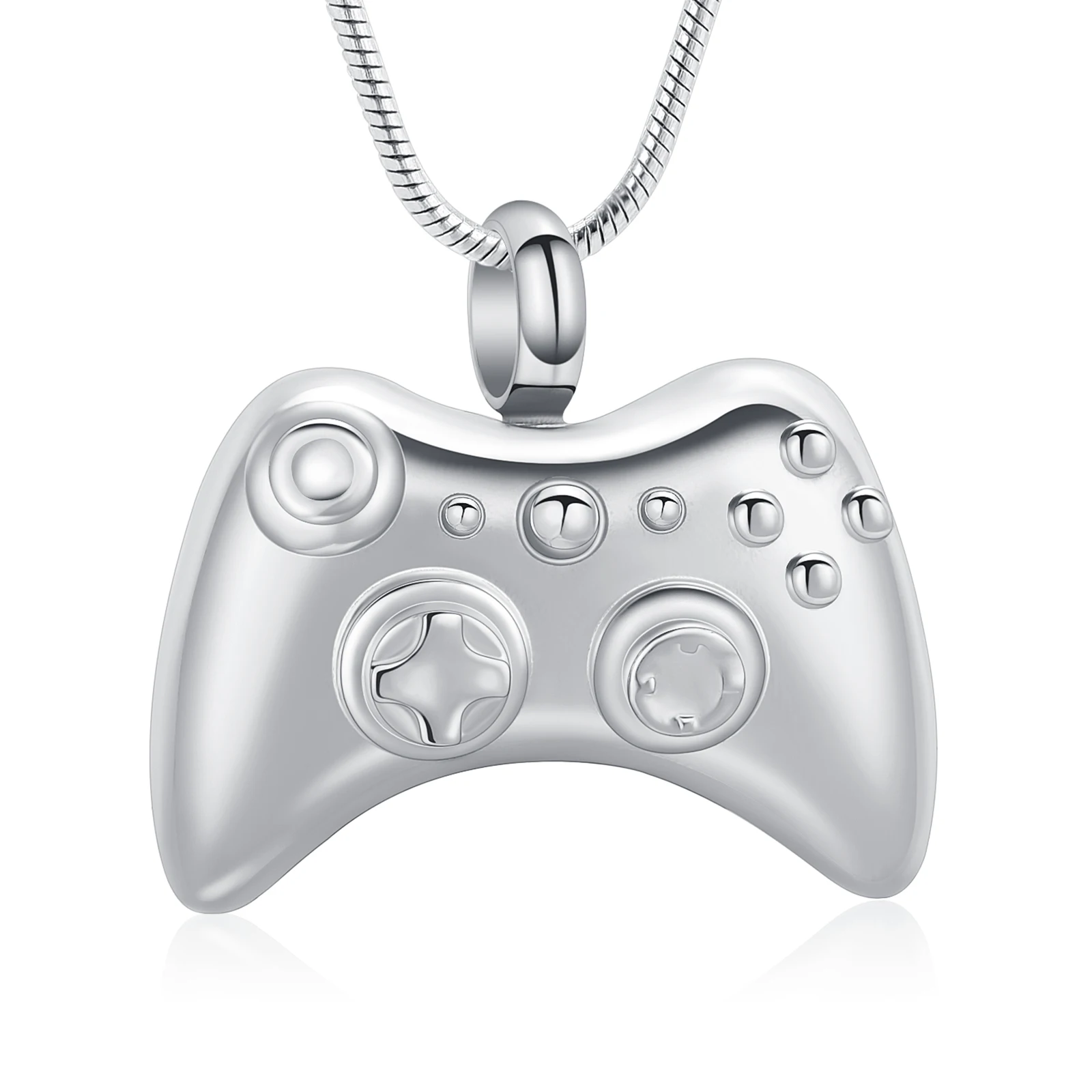 Cremation Jewelry for Ashes Pendant Game Controller Urn Necklace Ashes Holder GamePad Keepsake Necklace for Men for Boy