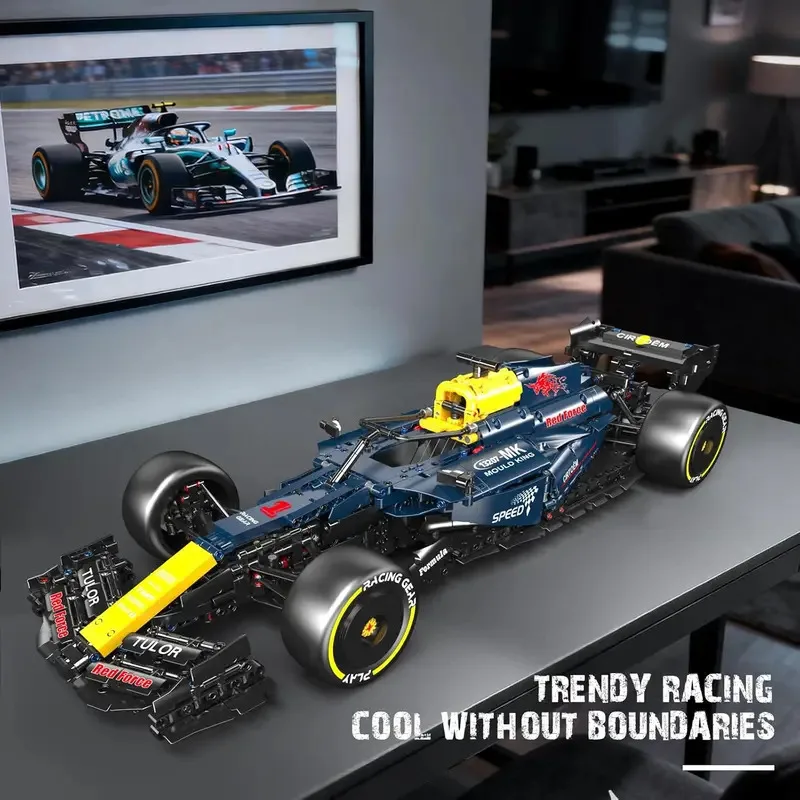 몰드 킹 13207 테크니컬 R820 레이싱카 블록 세트 조립 레이싱카 컬렉션 장난감 선물