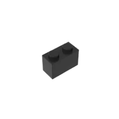 MOC 3065 reverse without thin column 3004 small particle splicing building block 1x2 basic brick wall tile