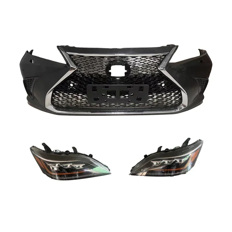 

Auto Car Front Bumper Body Kits for Lexus ES 2006-2012 ES200 350 300 Front Bumper Guard Head Lights
