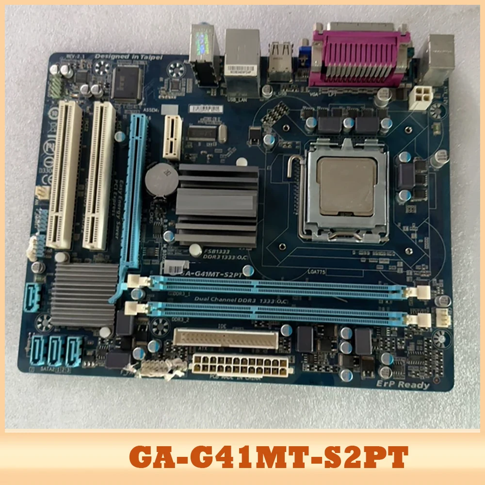 

For Gig-abyte GA-G41MT-S2PT DDR3 LGA775 motherboard
