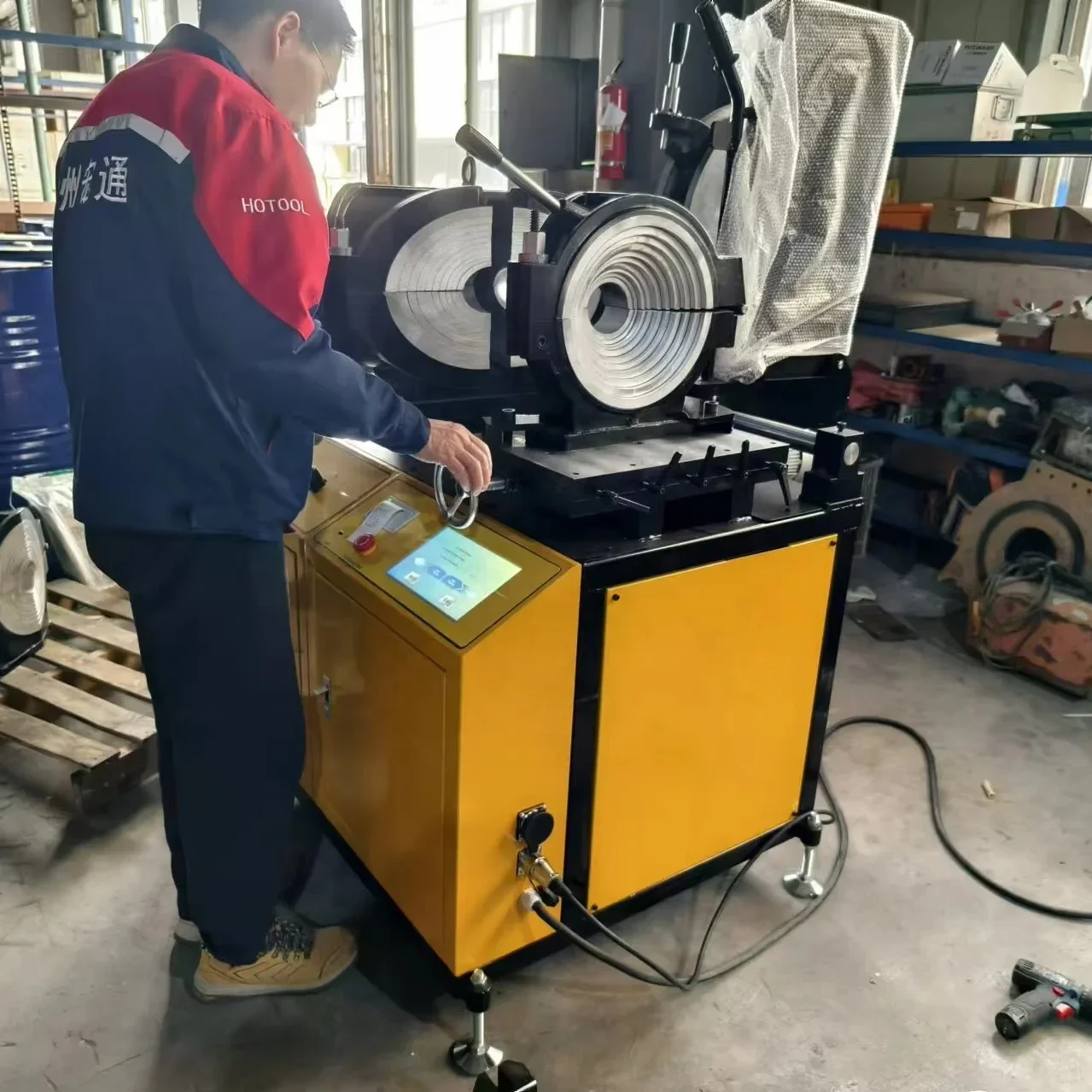 Super Value Factory Store90mm To 315mm Multi Angle HDPE Workshop Fitting MachineSuper Value Factory Store