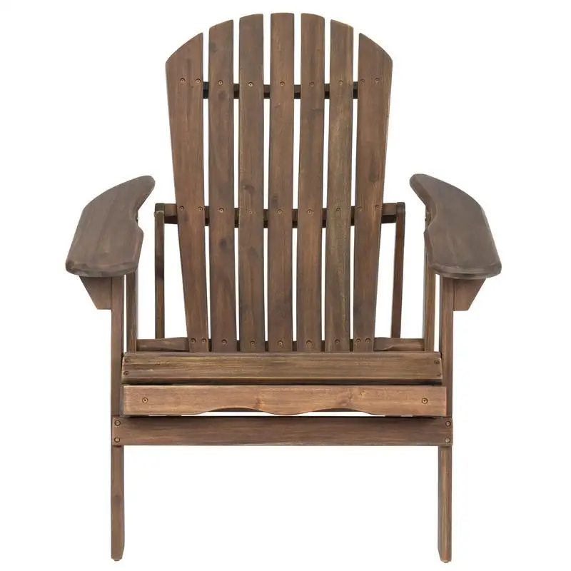 استبدال كرسي Malibu Adirondack - أثاث مريح للفناء الخارجي - تصميم مقاوم للطقس - مثالي للاسترخاء و #3
