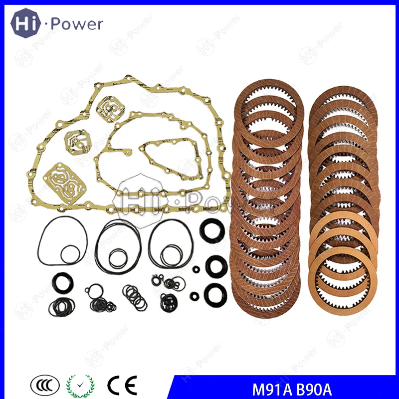 

M91A B90A CP1 Ремкомплект для капитального ремонта сцепления автоматической коробки передач Ремкомплект фрикционного диска коробки передач для HONDA ACCORD Сальник