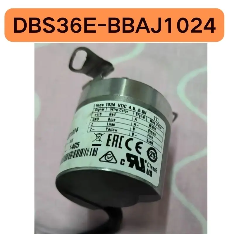 Second hand DBS36E-BBAJ1024 hollow shaft encoder tested OK