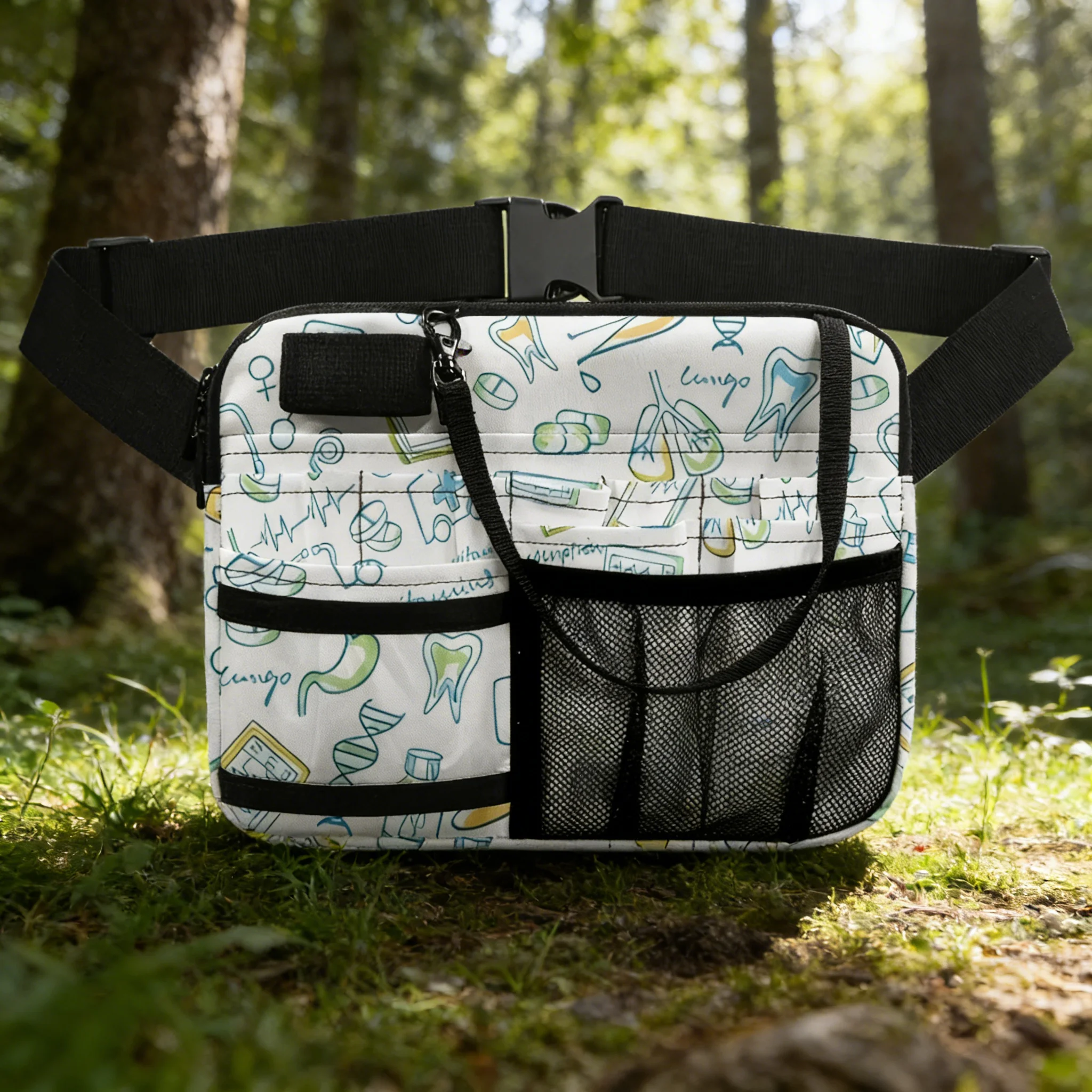 2026 New Arrival Nurse Fanny Pack Multi Functional Medical Waist Bag for Travel
