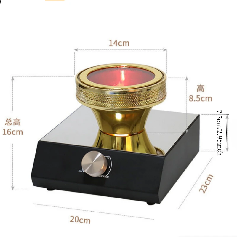 

Галогенная горелка с лучом, инфракрасное нагревание для кофеварки Hario, высокое качество, 220 В (только база, без сифона)