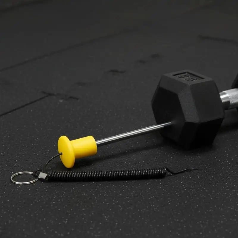 Aluminum Alloy Magnetic Weight Stack Pin 1Pcs Precise Fit for Weight Stack Machines Gym Fitness Equipment