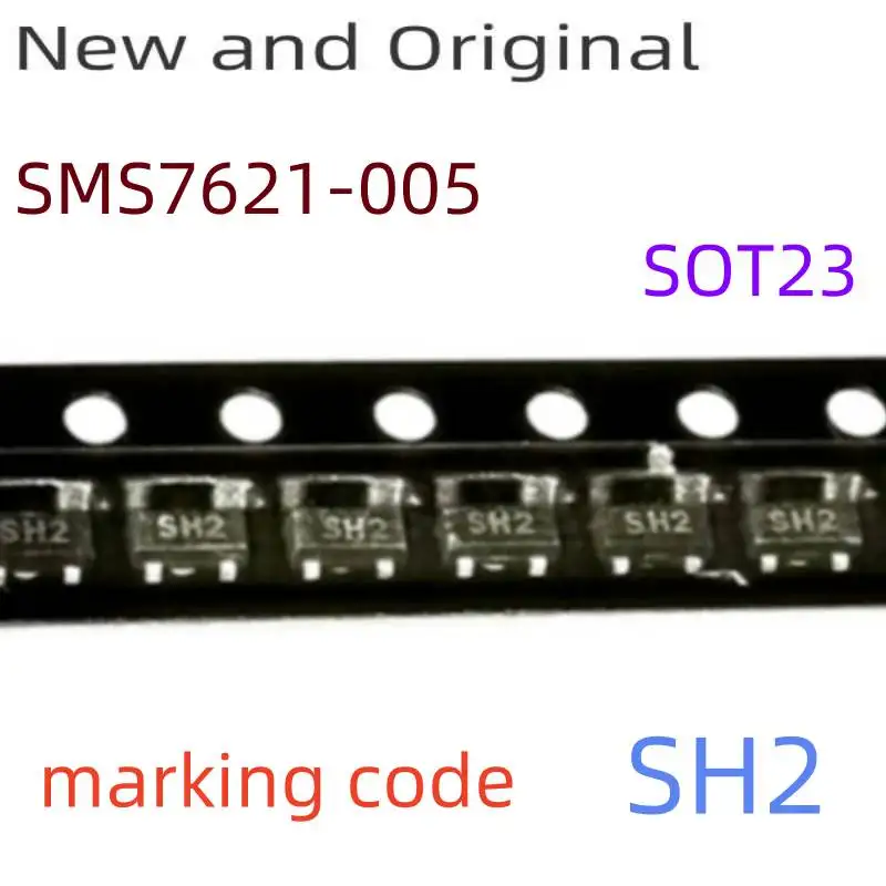 

SMS7621-005 SOT-23 Surface Mount Mixer and Detector Schottky Diodes marking code SH2