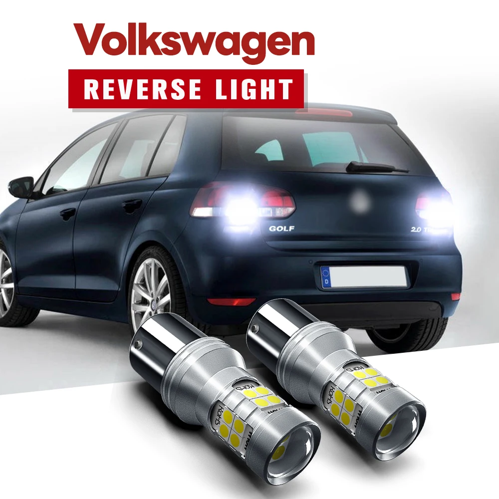 

2pcs LED Reverse Light Bulb Lamp P21W BA15S Canbus For VW Passat B5 B5.5 B6 Golf mk3 mk4 mk5 mk6 3 4 5 6 Polo 6n 6r 9n Touran
