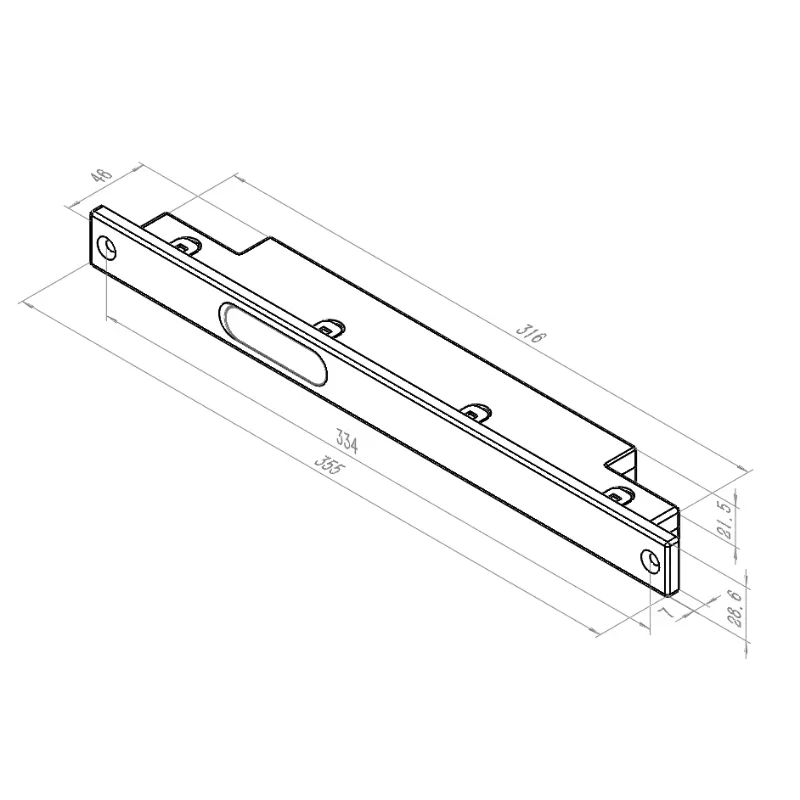 VIANS Indoor Interior Door Opener Opening Closer Curved Arm Swing Door Operator Intelligent Smart Automatic Access Control