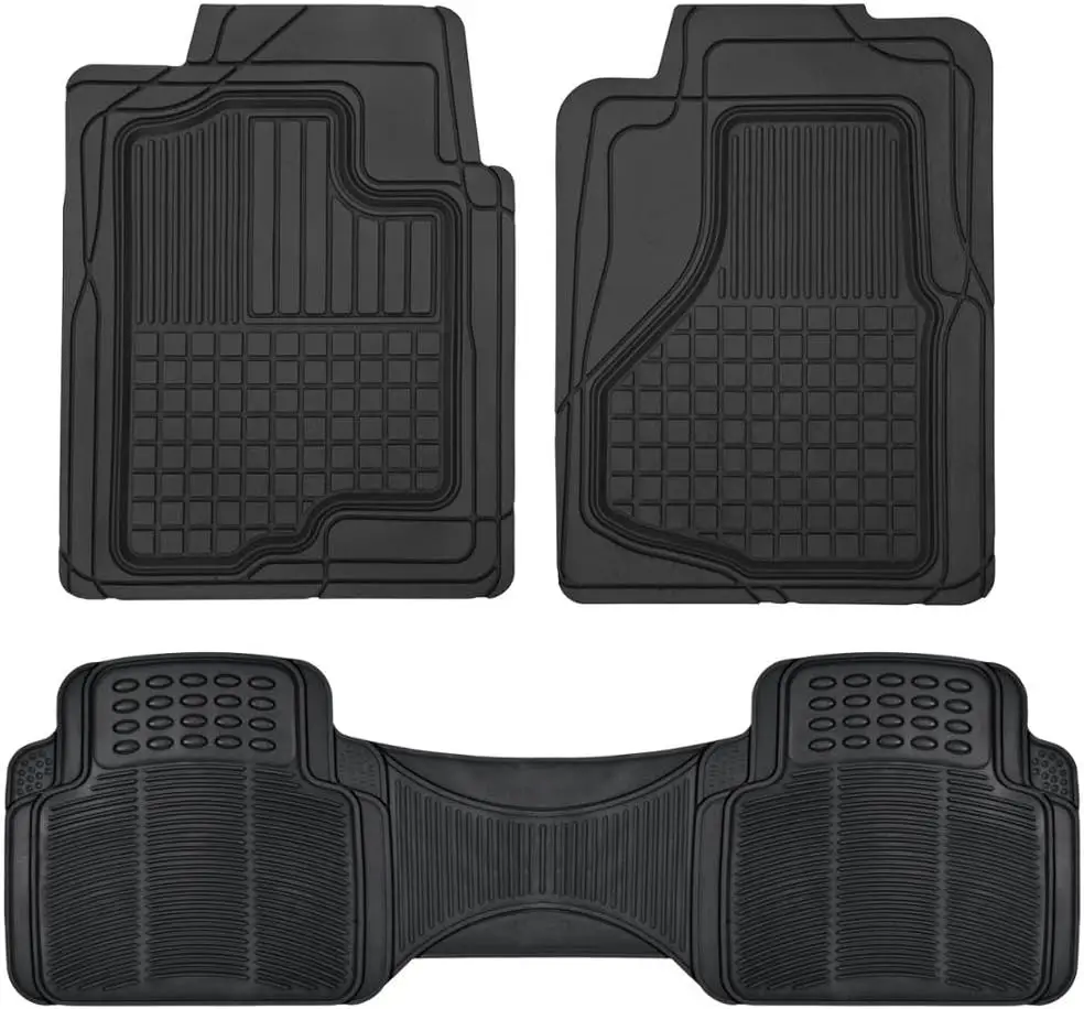 

Премиальные всепогодные резиновые коврики для автомобилей, внедорожников и грузовиков, усиленные, универсальные, с возможностью обрезки, защитные, нескользящие, комплект.