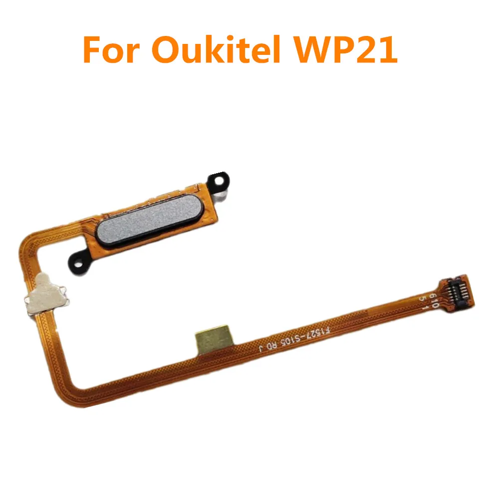 For Oukitel WP21 6.78inch Cell Phone New Original Fingerprint Button Components Sensor Flex Cable Repair Accessories