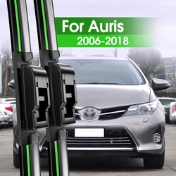 2pcs Front Windshield Wiper Blades For Toyota Auris 2006-2018 2007 2008 2011 2012 2013 2014 2016 Windscreen Window Accessories