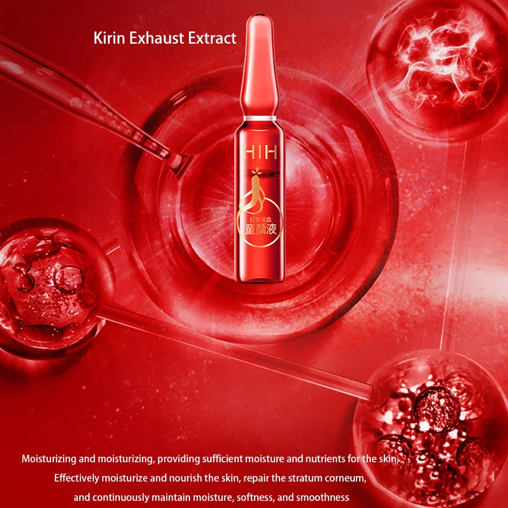 Red Ginseng Dragon Blood Face Serum Anti-aging idratante delicato stringere illuminare l'essenza per il siero viso bellezza cura della pelle