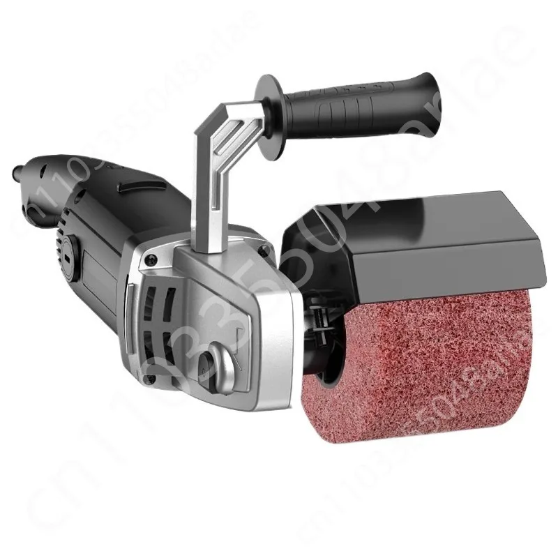 Portable Electric Polisher Stainless Steel Metal Wood Grinding Wire Drawing Machine Grinding Wheel Grinding Tool