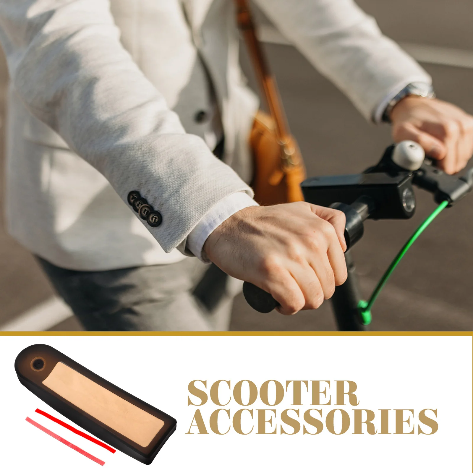 مقاوم للماء سكوتر لوحة القيادة حامي غطاء سيليكون 360 درجة حماية كاملة الأوساخ مقاومة الشمس برهان للكهرباء