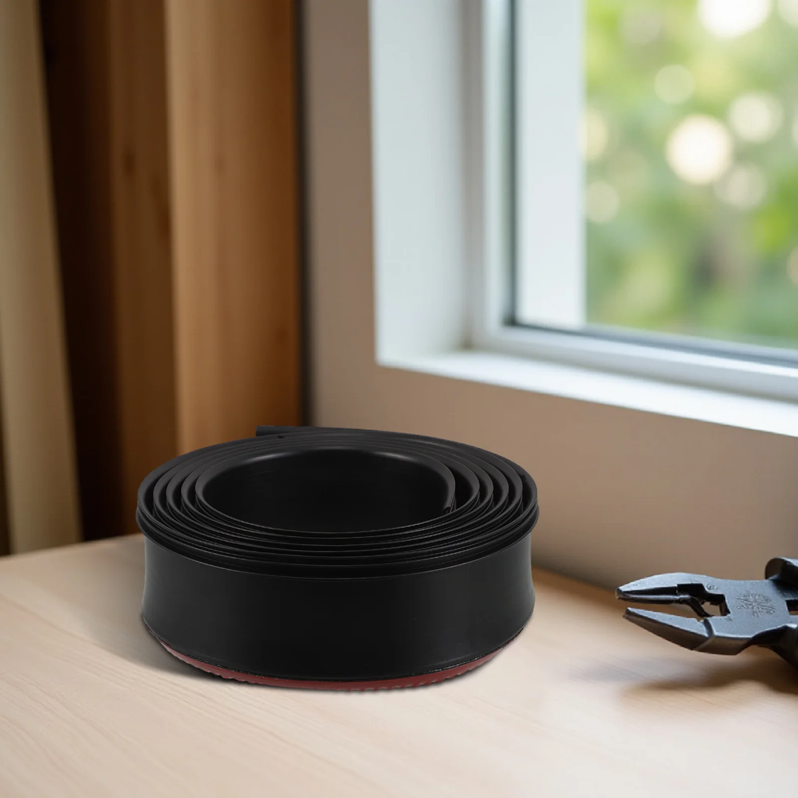 

Heavy Duty Window Rain Drip Guard Strip Waterproof Barrier for Door and Window Frames Weather Resistant Water Diverter Edge Leak