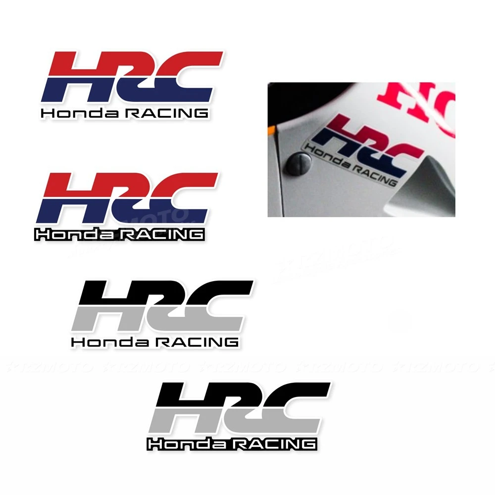 

Декоративные наклейки для гоночных мотоциклов Honda HRC, светоотражающие водонепроницаемые наклейки на шлем, гоночные наклейки CBR RCV, аксессуары, наклейки с логотипами спонсоров