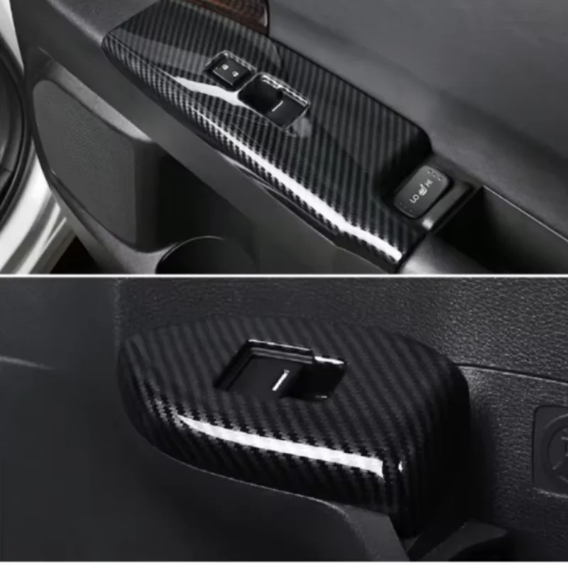 LHD For Honda Odyssey 2018-2022 Interior Trim Car Door Armrest Window Glass Lift Switch Button Panel Sticker Cover Accessories