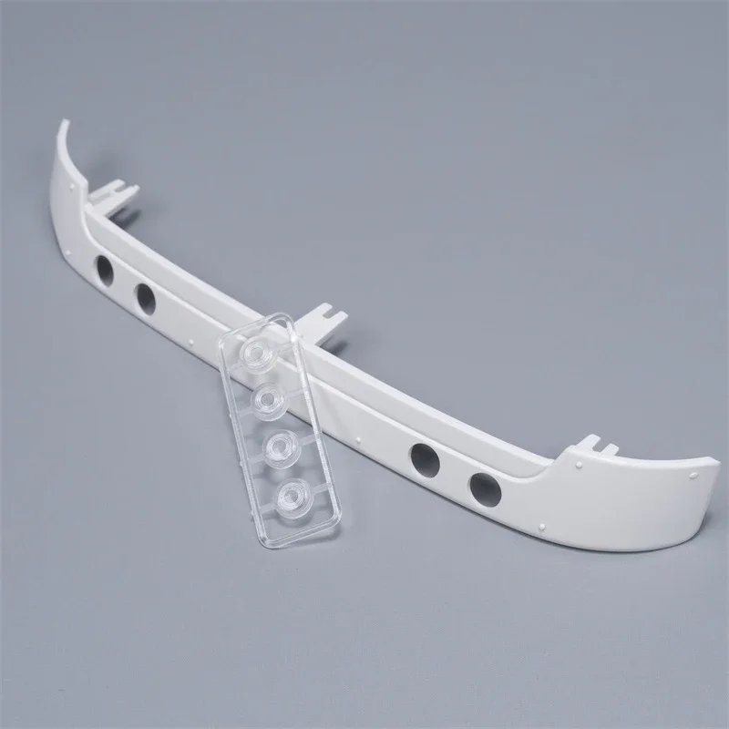 LED 1 Set Plastic White Sun Visor Spotlight for 1/14 Tamiya RC Truck BENZ ACRTOS 3363 1851 Diy Parts Toys