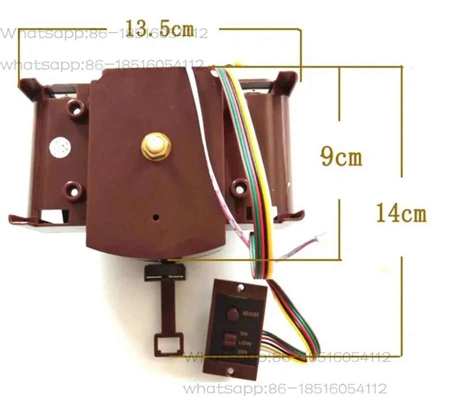 

Настенные часы с кукушкой, механизм маятниковых часов с коробкой с кукушкой для птицы, бесшумное управление светом, музыкальные шкатулки, комплект аксессуаров