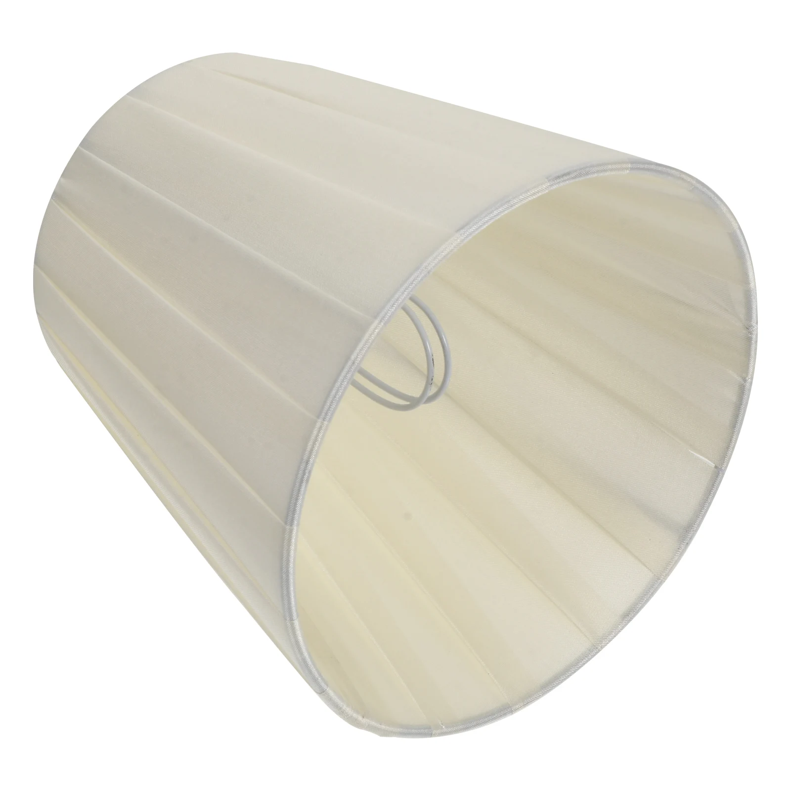 

1pc Clamp Lampshade Cloth Cover Drum Table Wall Sconce Fabric Shades Decor Lamp Cover Lightweight Compact Bedroom Warmth Mood
