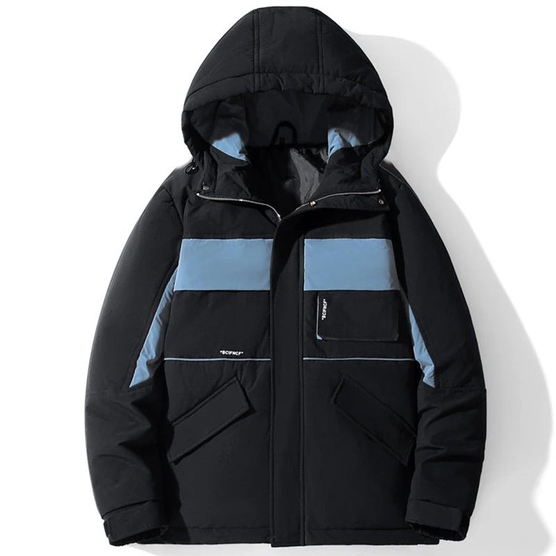 Thickened Warm Down Jacket Windproof Roupas Masculinas Comfortable Men Clothing High Quality Parkas Casacos De Inverno Masculino