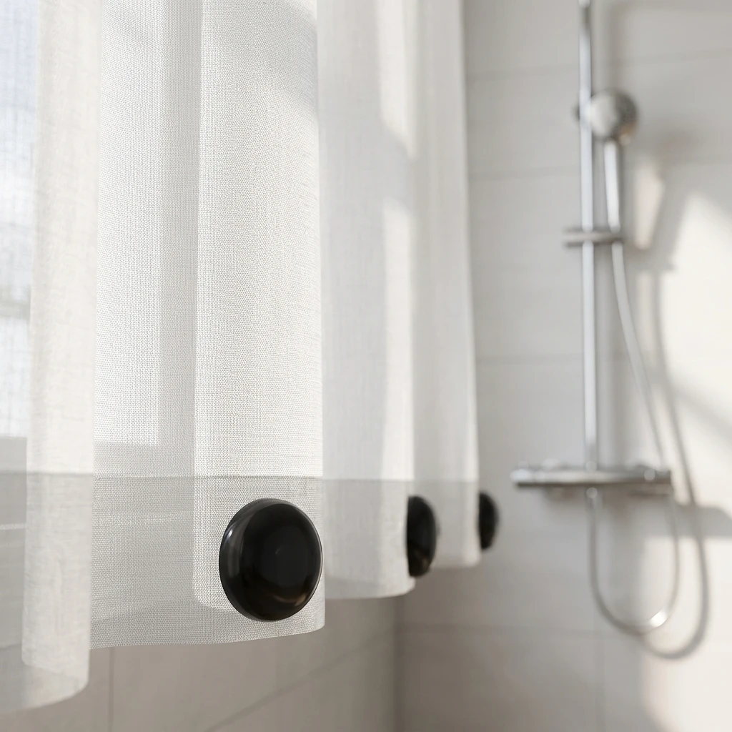 Curtain Weights Windproof Magnetic Curtain Weight Blocks for Home Window Sheer Fabric Panels No Drill Hanging Accessories