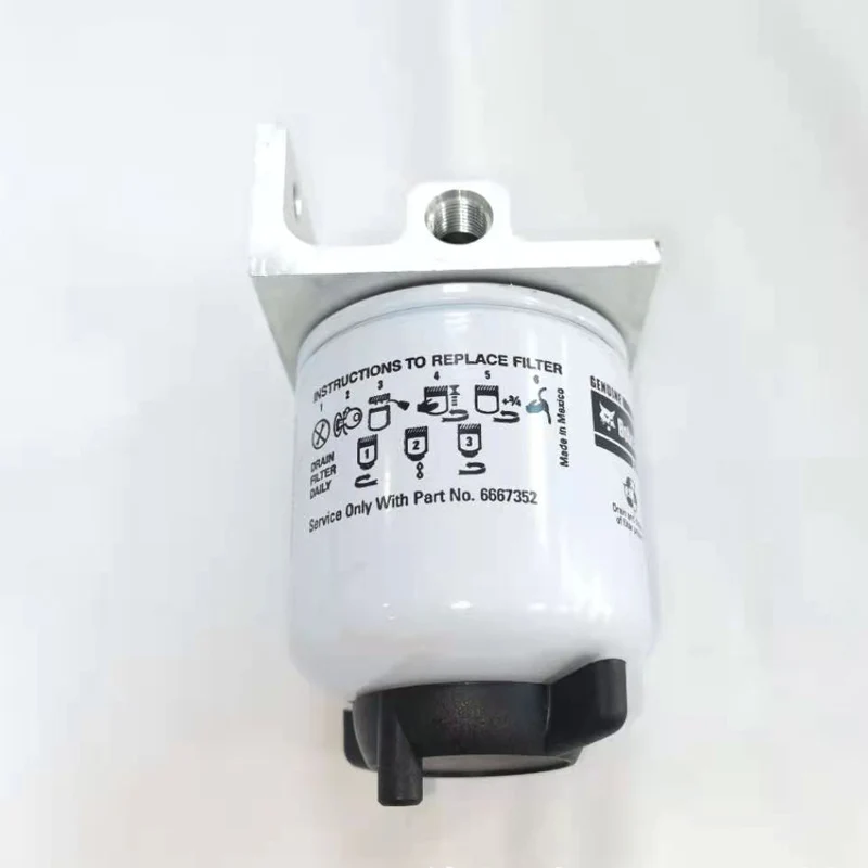 

1 шт. дизельный фильтр в сборе для погрузчиков S100, 130, S550, S770, T110, S300, номер детали 6667353