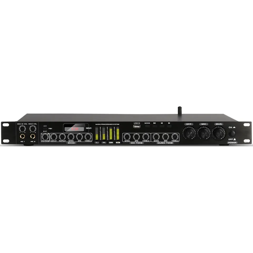 Procesador de Audio Digital Profesional FBX-3 con Pre-efectos para KTV, Ideal para Grandes Conferencias, Fiestas en Casa, Bodas y Karaoke