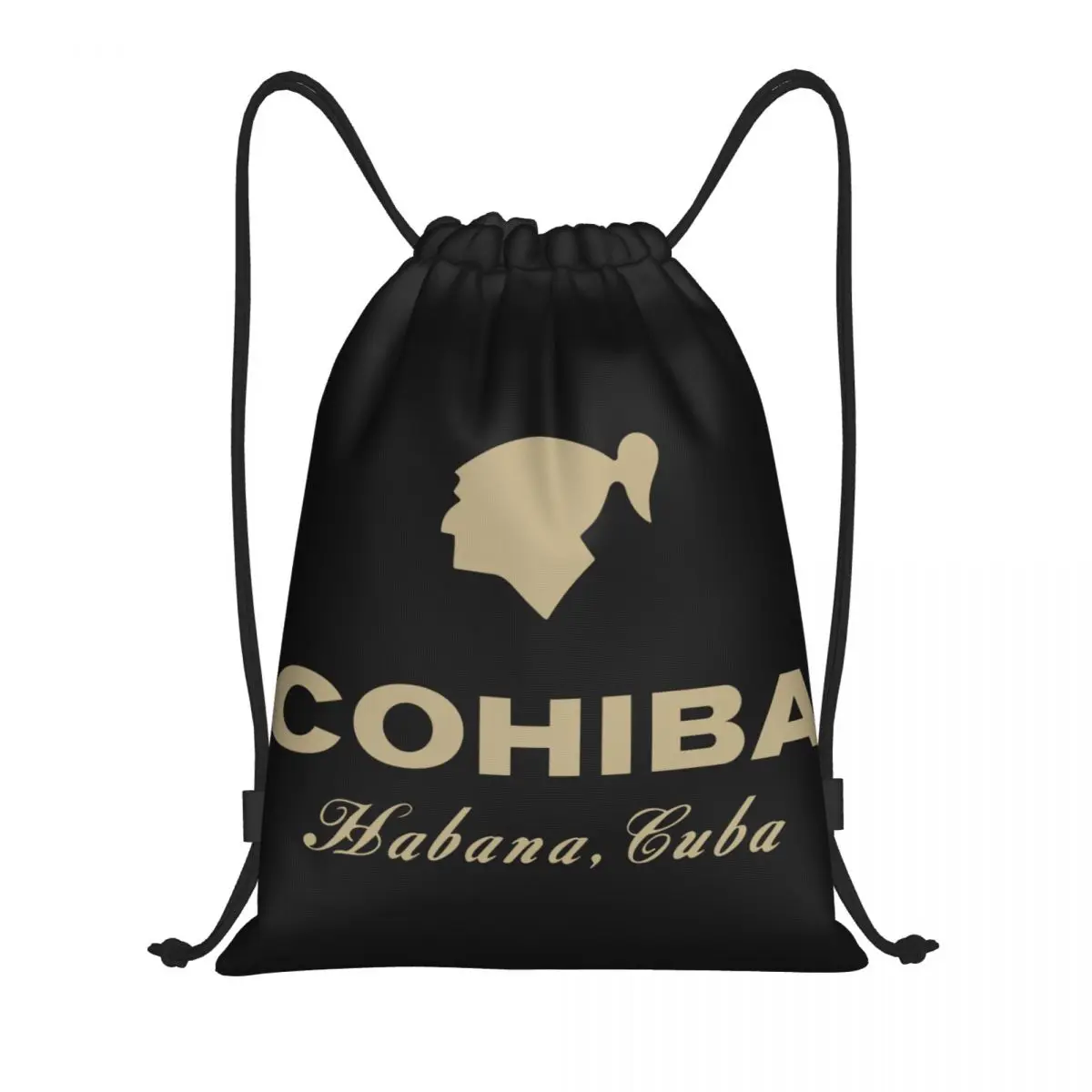 Custom Cuban Cigars Cohiba Drawstring Bag for Training Yoga Backpacks Men Women Sports Gym Sackpack