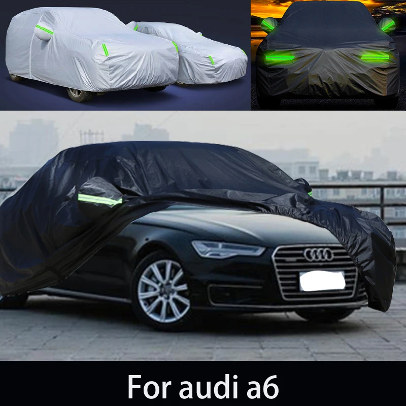 

Для audi A6 auto анти снег, анти замораживание, Анти-пыль, анти-пилинг краски и защита крышки с искусственным муравьем