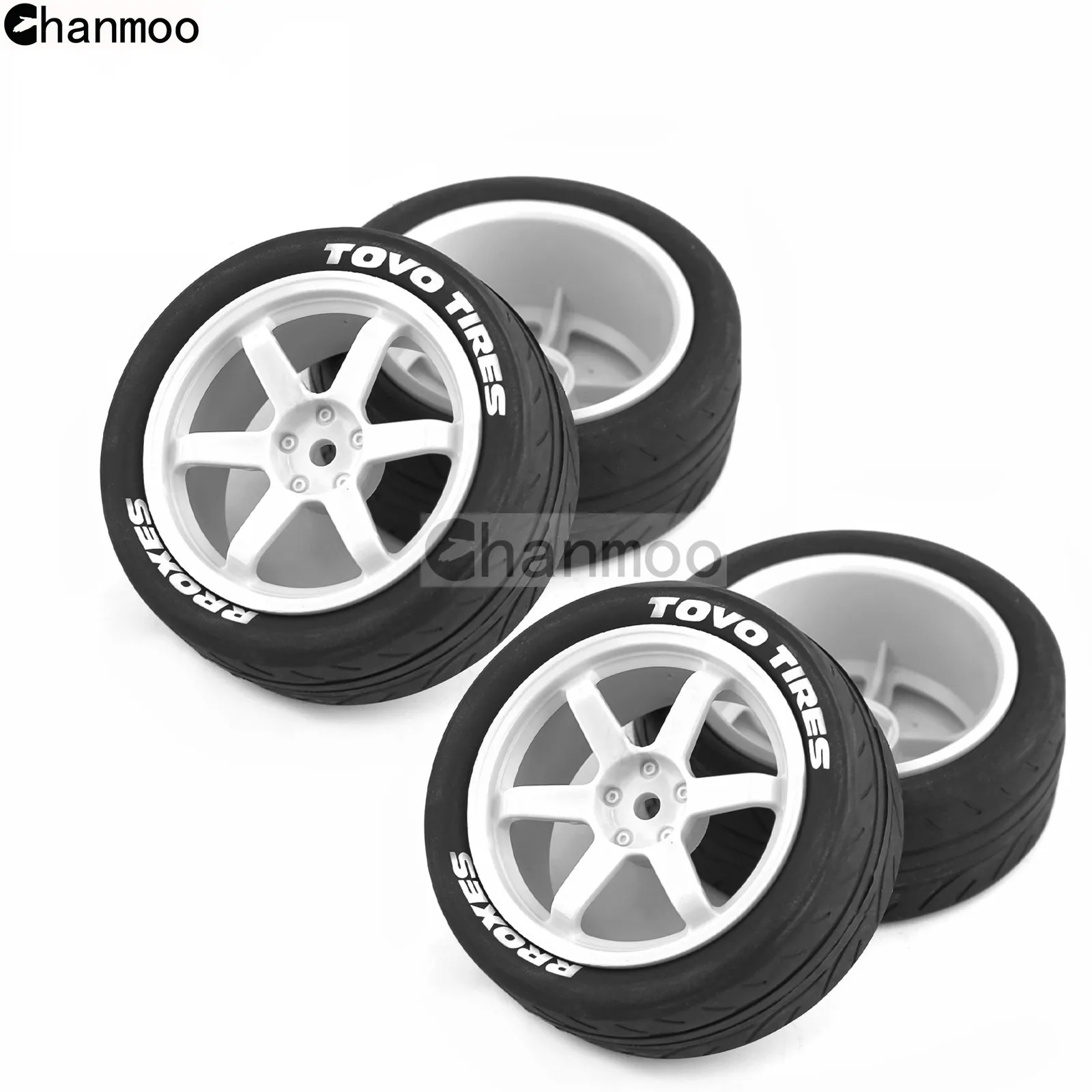

Chanmoo 1/10 RC Rally Racing Wheels Шины для дорожных автомобилей с шестигранной головкой 12 мм для Tamiya TT01 TT02 XV02 XV01 TA06 HPI KYOSHO PTG2