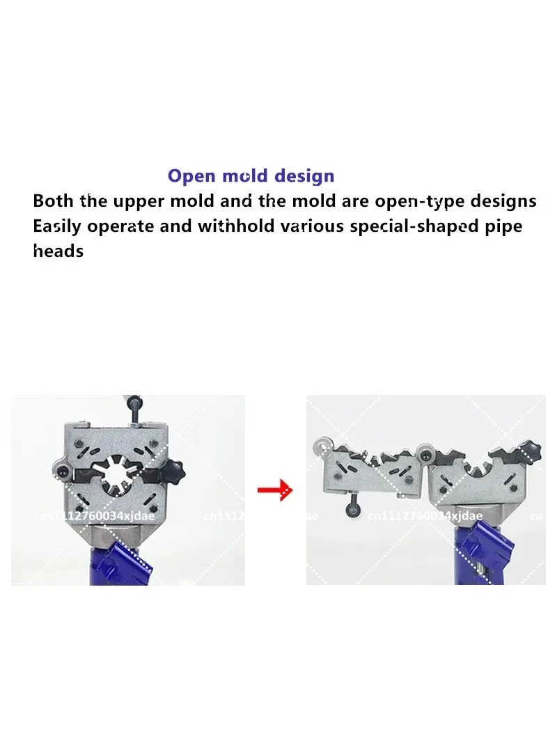 Hydraulic Crimping Tool for Clamshell Car Air Conditioning Hose Repair