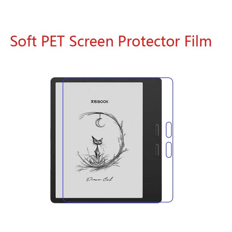 Мягкая матовая антибликовая/прозрачная HD ПЭТ-защитная пленка для экрана для BOOX Leaf 5, 3 шт. Мягкая матовая антибликовая/прозрачная HD ПЭТ-защитная пленка для экрана для BOOX Leaf 5, 3 шт.