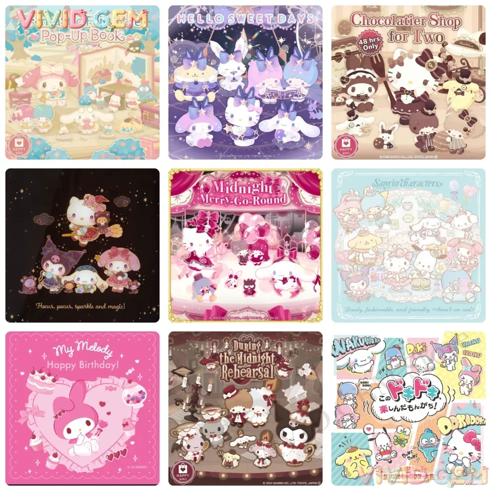 VIVID GEM Melody Kuhlomi Cinnamon Dog Sanrio Family Diamond Painting Full Square&Round Mosaic Handmade Art Home Decor DIY New