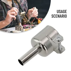 Adattatore ugello pistola termica per 850, 852D, Aoyue 906, 968, 850, 6028 Ugello di saldatura ad aria calda per stazioni di saldatura Parte utensile elettrico