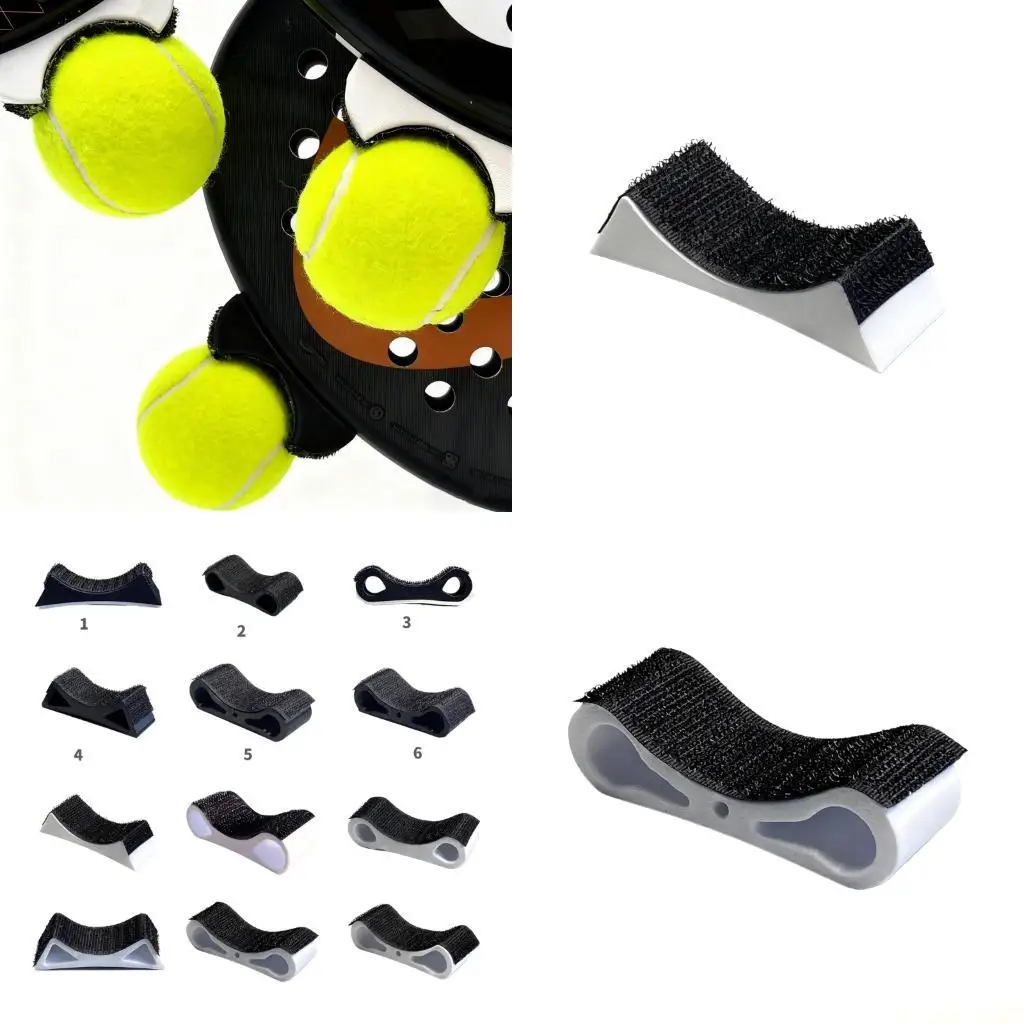 

M5TC Ergonomic Tennis Ball Grabber Light Weight Tennis Ball Retrievers Pickup Device for Comfortable Grip Collecting Accessory