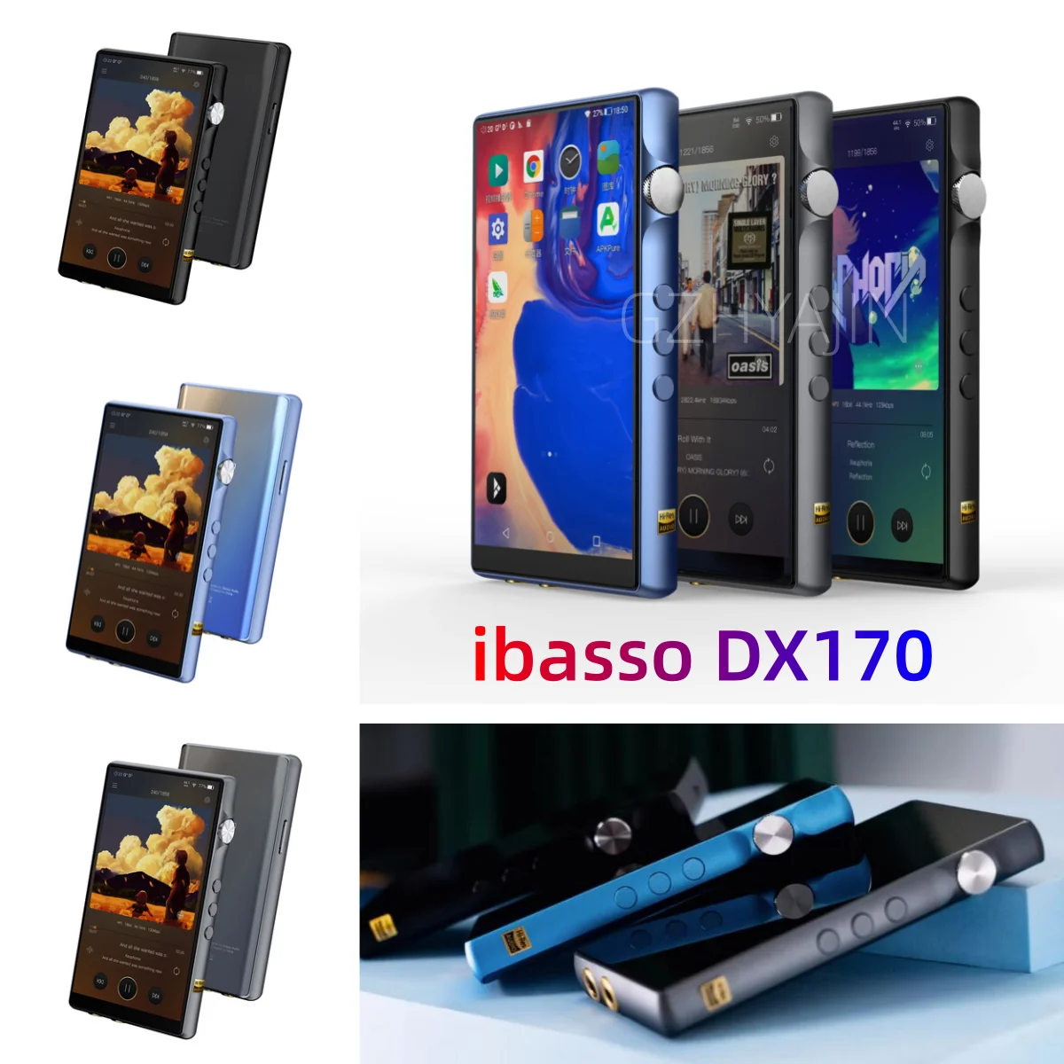 

Ibasso DX170 Lossless Music Player HIFI Bluetooth WIFI Android DX160 National Brick MP3