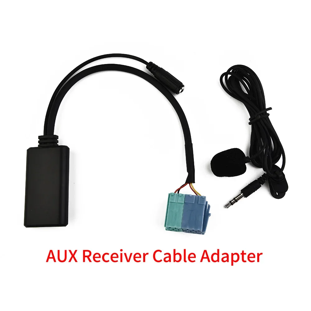 Converter Adapter Cable AUX Receiver Adapter Cable Wire For Becker MA2254 Radio &1x Microphone For Music Lovers