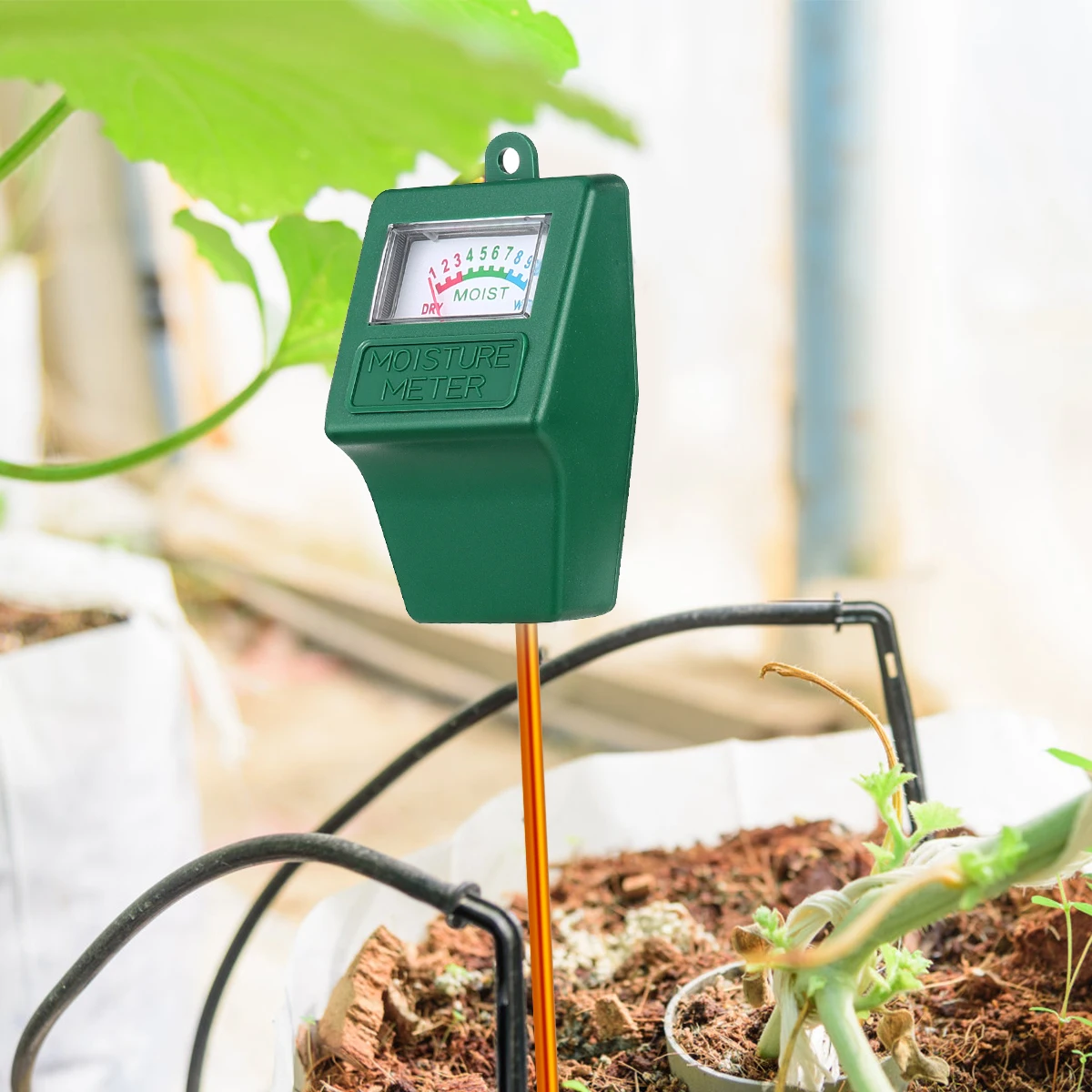

Moisture Sensor Soil Moisture Meter Precise Instant Reading for Garden Lawn Indoor Outdoor Plants Soil Water Monitor Hygrometer